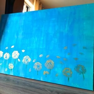 Acrylic painting,framed